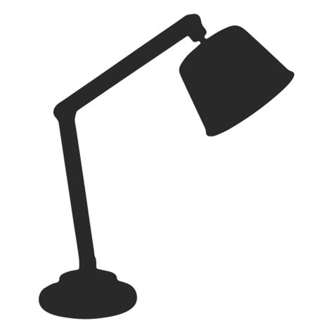 Classic Reading Desk Lamp Silhouette Transparent Png And Svg Vector File