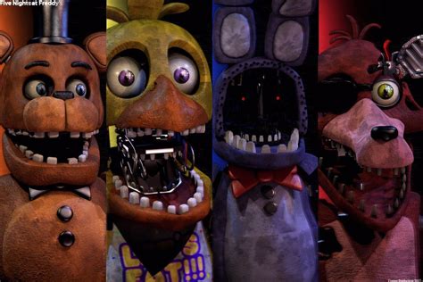 Fnaf 2 Withered Gang By Gamesproduction Five Nights At Freddys