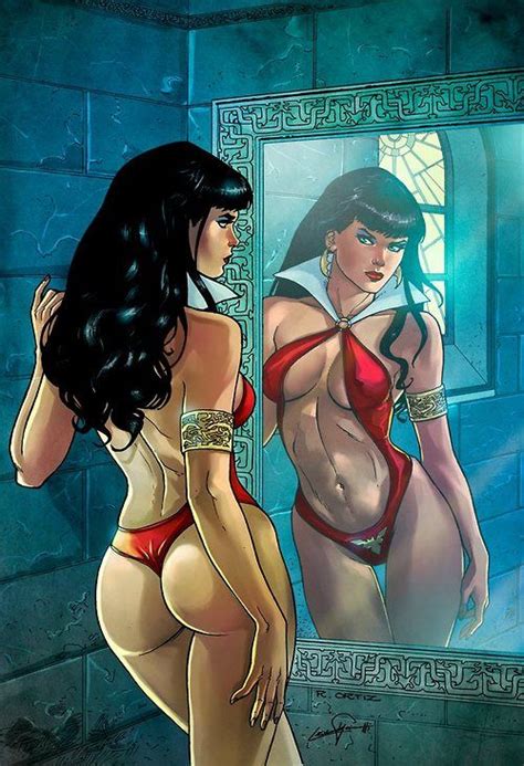 Vampirella Glances In Mirror Vampirella Sexy Undead Porn