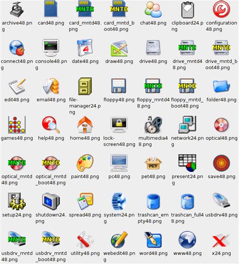 Image Of Desktop With Icons With Names Remove The Text Labels From