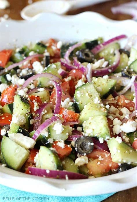 Cucumber Greek Salad Recipe