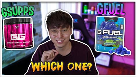 Gfuel vs Gsupps - Best Energy drink? - YouTube