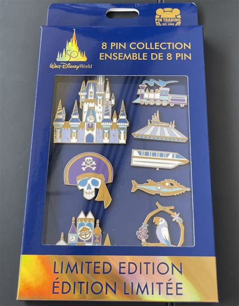 The Disney Pin Collection Is In Its Packaging