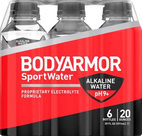Bodyarmor Electrolyte Sport Water 6 Bottles 20 Fl Oz Kroger