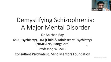 Demistifying Schizophrenia A Major Mental Disorder On Vimeo