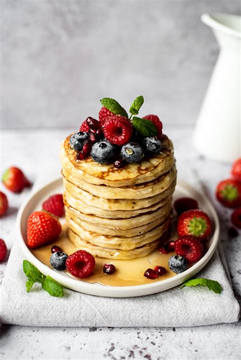 American Pancakes Recipe Fluffy Pancakes Baking Mad