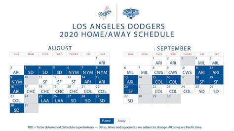 2022 Printable Schedule Dodgers Printable Schedule