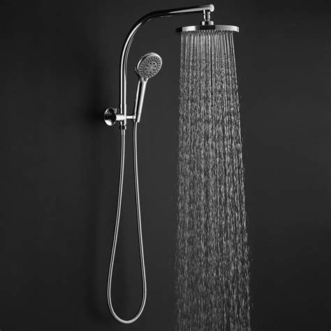Clihome Shower Panel Silver 2 Spray Shower Panel System Lowes Com
