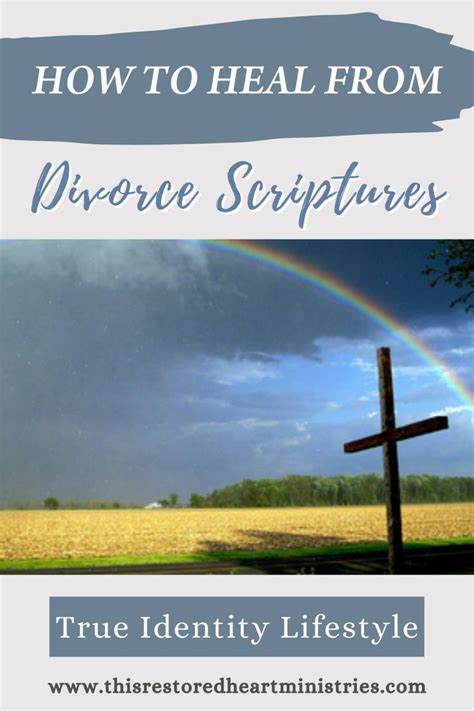 Healing From Divorce Scriptures Artofit
