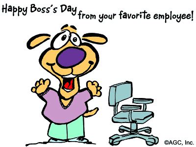 Celebrate Your Boss With Fun Bosses Day Cliparts Free Downloads