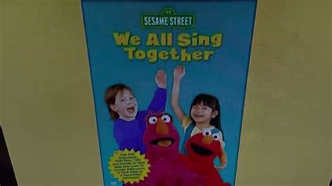 Sesame Street We All Sing Together Dvd Preview Youtube