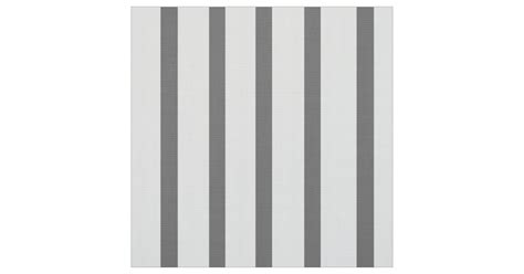 Gray And White Striped Fabric By The Yard Zazzle