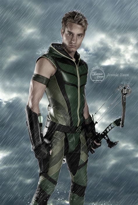 This Facts About Oliver Queen Justin Hartley Green Arrow Green