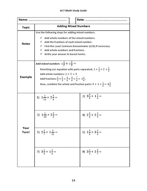 Act Math Study Guide 2020 2021 A Comprehensive Review And Step By