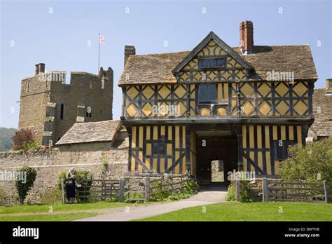 Stokesay Castle 13th Century Fortified Manor House With 17th Century