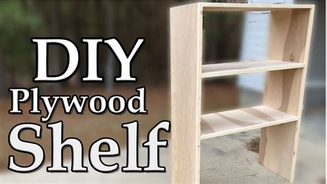 Easy Diy Plywood Shelf With Pocket Hole Joinery
