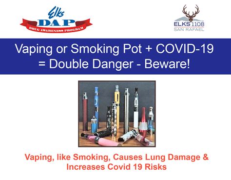 Dap Covid 19 Smoking And Vaping