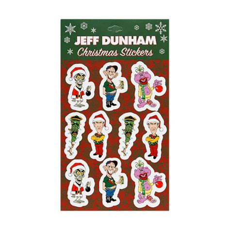 Character Holiday Stickers Jeff Dunham Store