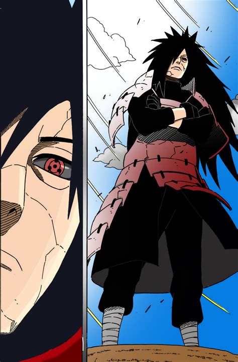 Madara Uchiha Manga Panels