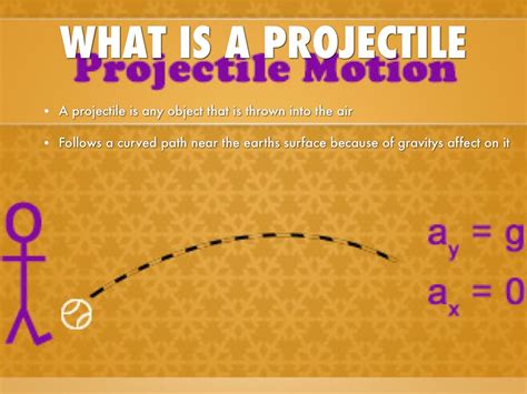 Projectile Motion Of A Bullet By Warren