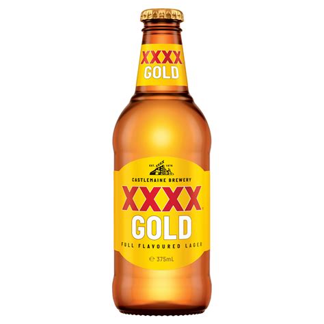 Xxxx Gold Bottle 375ml Au