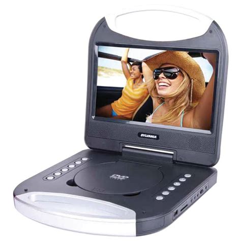 Sylvania 10 Portable Dvd Player With Integrated Handle Sdvd1052 Black