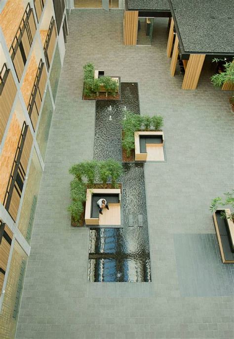 Stunning Green Atrium Brings It All Together Land8