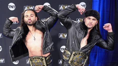 The Young Bucks Win Aew Tag Team Titles Christian Cage Turns Heel