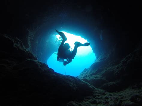 Free Images Water Nature Ocean Adventure Swim Cave Island Blue Extreme Sport