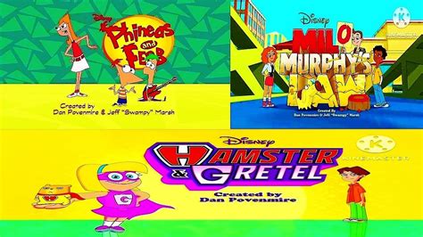 Phineas And Ferb Milo Murphy S Law And Hamster Gretel Intro Youtube