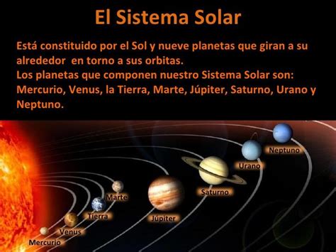 El Sistema Solar ¿qué Es Características Formación Los Planetas