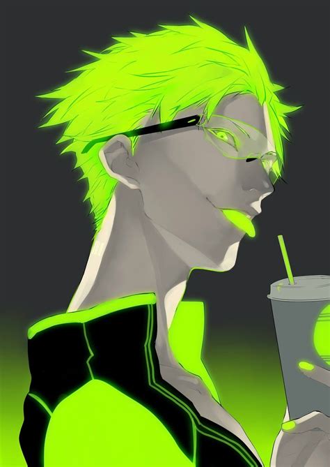 18 Neon Green Anime Wallpaper Anime Top Wallpaper