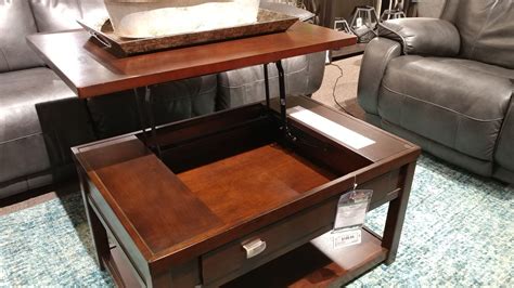 Pop Up Coffee Table By Ashley At Nfm 199 Coffee Table Storage Bench