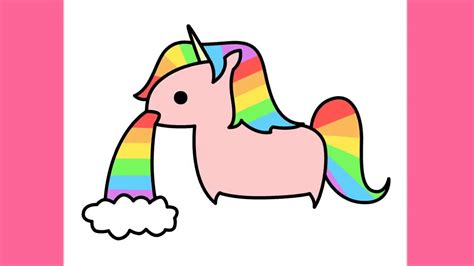 Rainbow Unicorn Drawing Free Download On Clipartmag