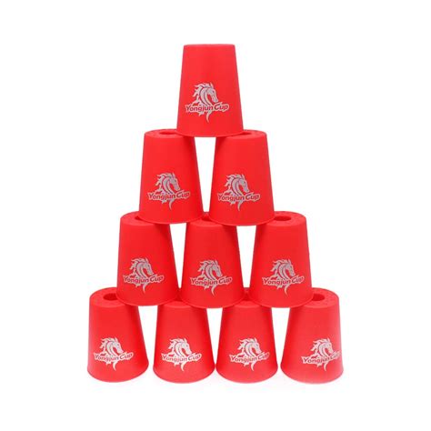 Cubelelo Yj Stacking Cups Cardboard Box Red Quick Stacks Cups Rapid