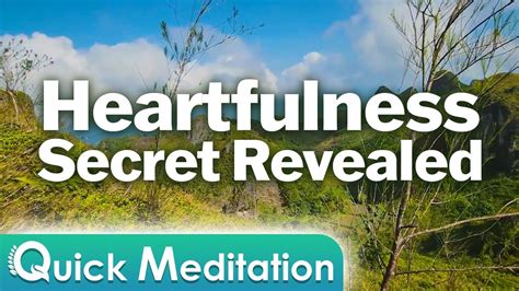 Guided Relaxation Meditation Heartfulness🎧 Secret Revealed Meditation🎵 Youtube