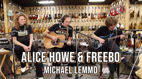 Alice Howe Freebo And Michael Lemmo At Normans Rare Guitars Youtube