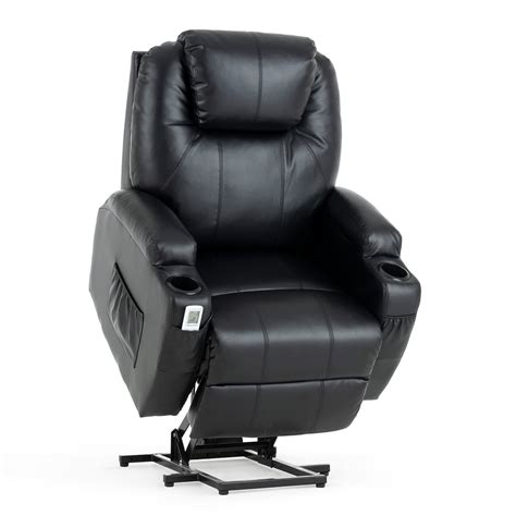 Mecor Electric Power Lift Chair Recliner Armchair Pu Leather Wall