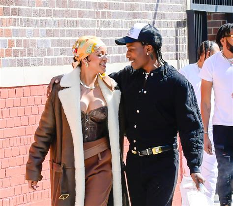 Rihanna And A Ap Rocky Can’t Keep Their Hands Off Each Other While Filming In New York City