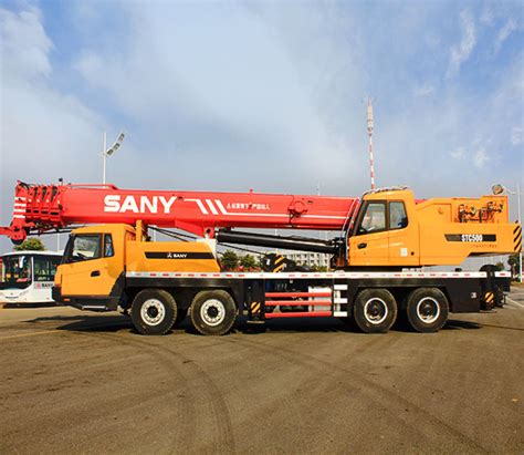 The Monstrous 50 Ton Sany Stc500 Truck Crane Truck And Trailer Blog