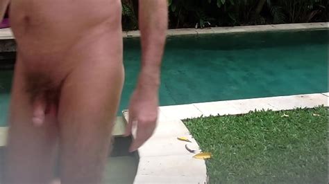 Naked Man By Pool With Soft Cock Sugardaddytubes