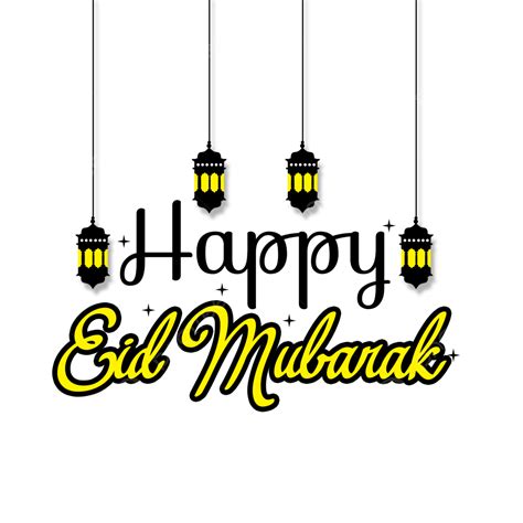 Happy Eid Mubarak White Transparent Happy Mubarak Islam Eid Muslim