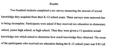 Your results section needs to describe the sequence of what you did and found, the frequency of occurrence of a particular event or result, the quantities of your several mistakes frequently occur when you write the results section of a research paper. Y Psychology Research Poster Session Y