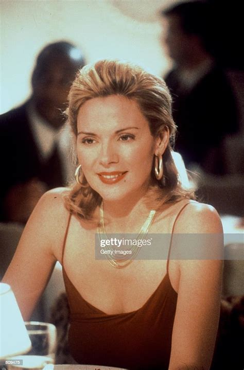 Actress Kim Cattrall Acts In A Scene From The Hbo Television Series