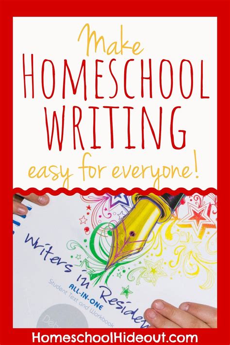 Homeschool Writing Made Easy Homeschool Hideout Homeschool Writing