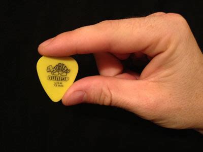This is generally not advised since it makes it harder to manipulate the pick quickly and accurately, but it does provide a. Learn to Play Guitar - Music By Ross Guitar Lessons