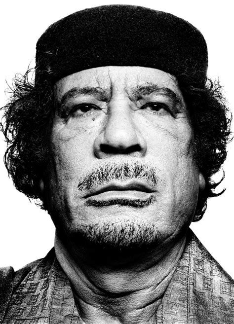 Muammar Gaddafi Platon Portrait Studio Male Portrait Portrait