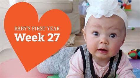 27 Week Old Baby Your Babys Development Week By Week Youtube