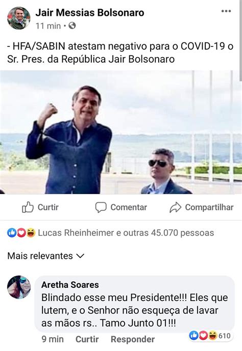Bolsonaro Confirma Que Está Infectado Pelo Babacavírus Ggn