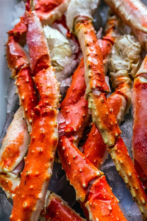 Madison Seafood Frozen King Crab Legs 47 Collosal Cooked